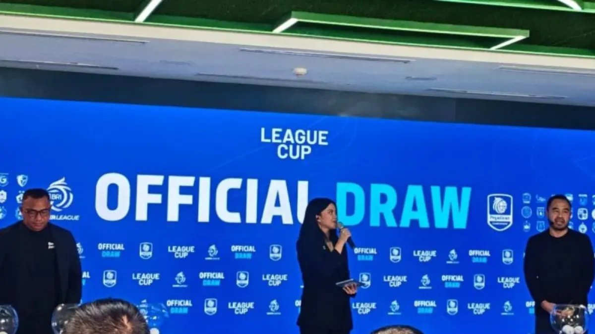 Pengumuman hasil drawing League Cup. Sumber: Antara News.