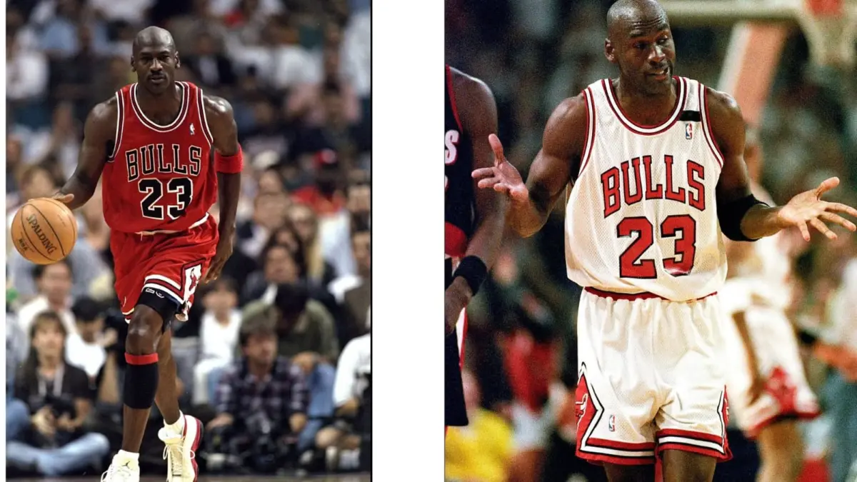Michael Jordan berseragam Chicago Bulls. Sumber: IG/@losbulls