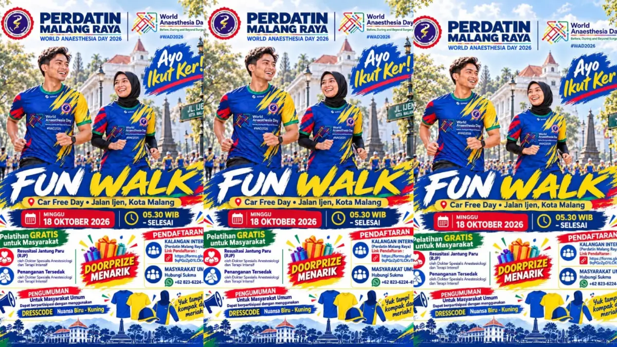 Poster Fun Walk Perdatin.