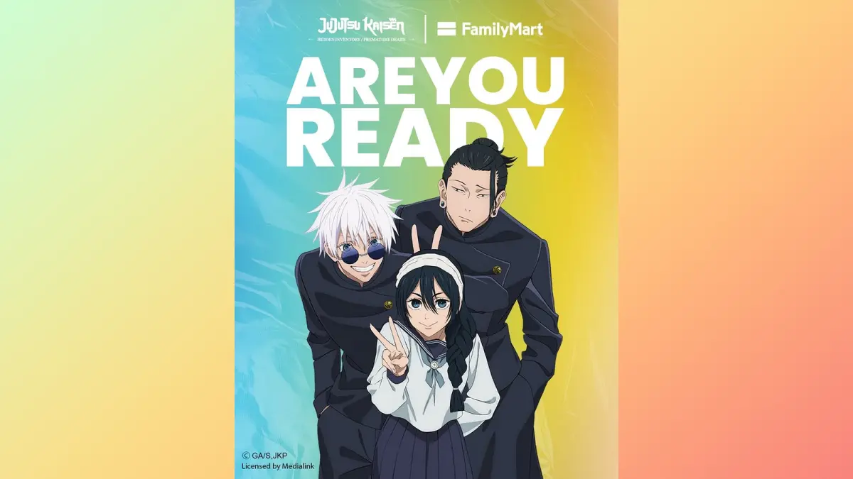 Family Mart berkolaborasi dengan Jujutsu Kaisen (Sumber : Instagram @familymartid)