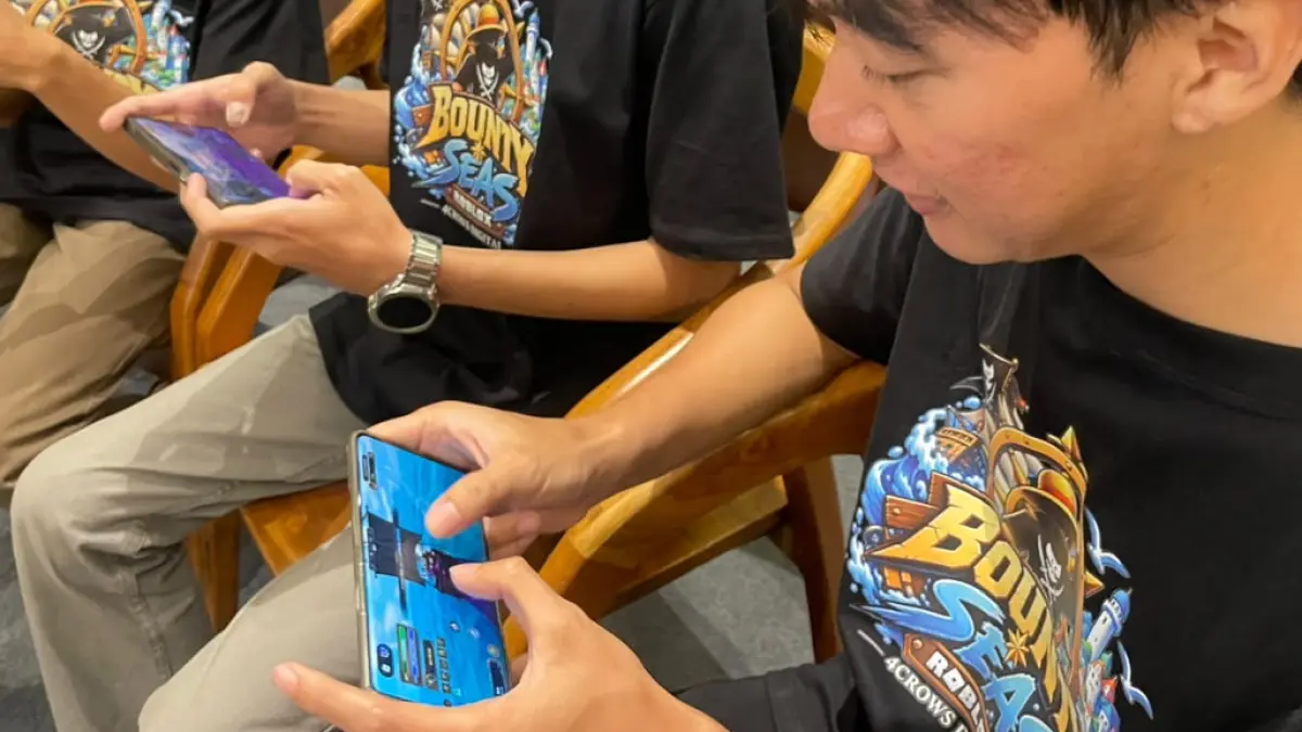 Cuplikan tampilan gim Bounty Seas