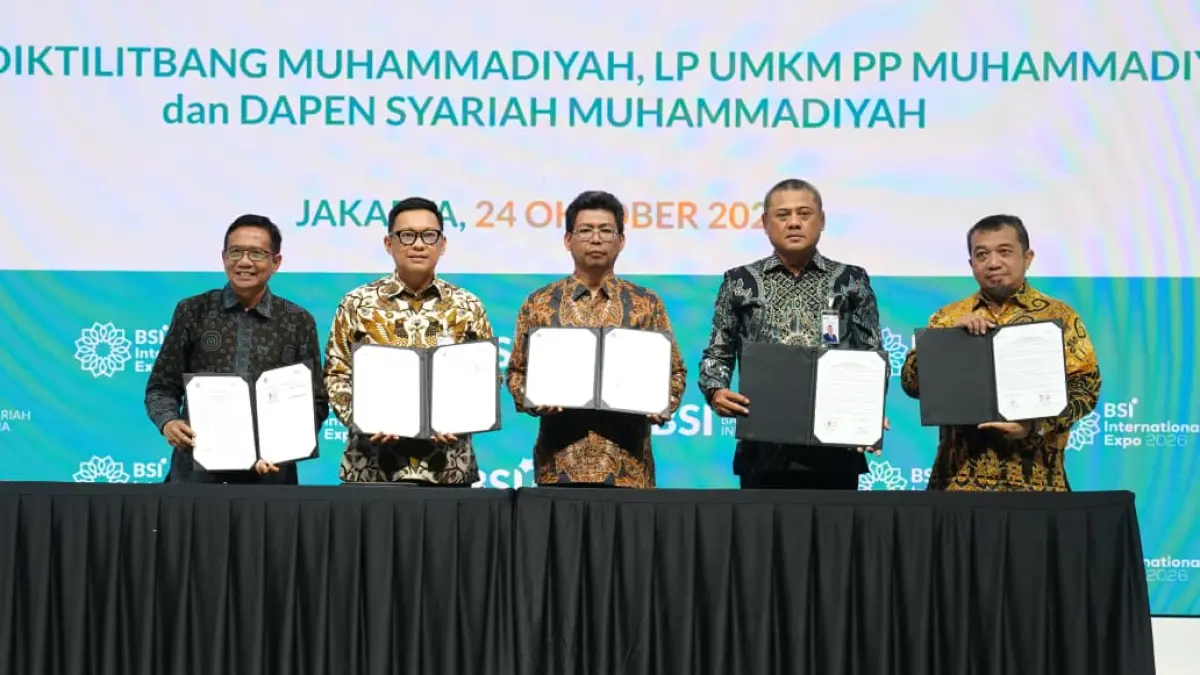 BSI Perluas Sinergi dengan Muhammadiyah, Sasar 164 Kampus dan 50.000 UMKM