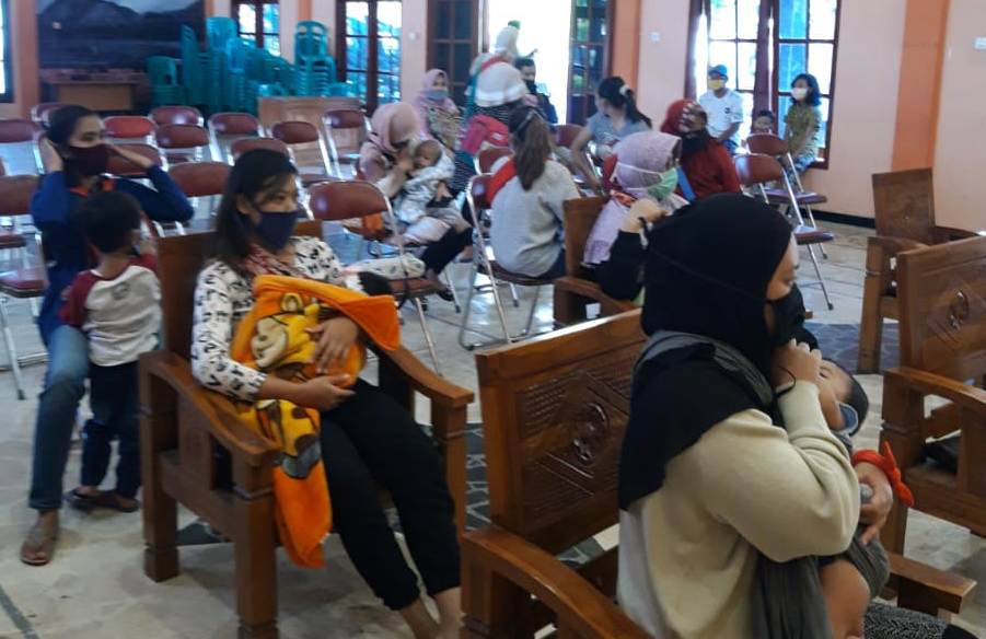 Ilustrasi ibu yang baru melahirkan. (dok JPRM)