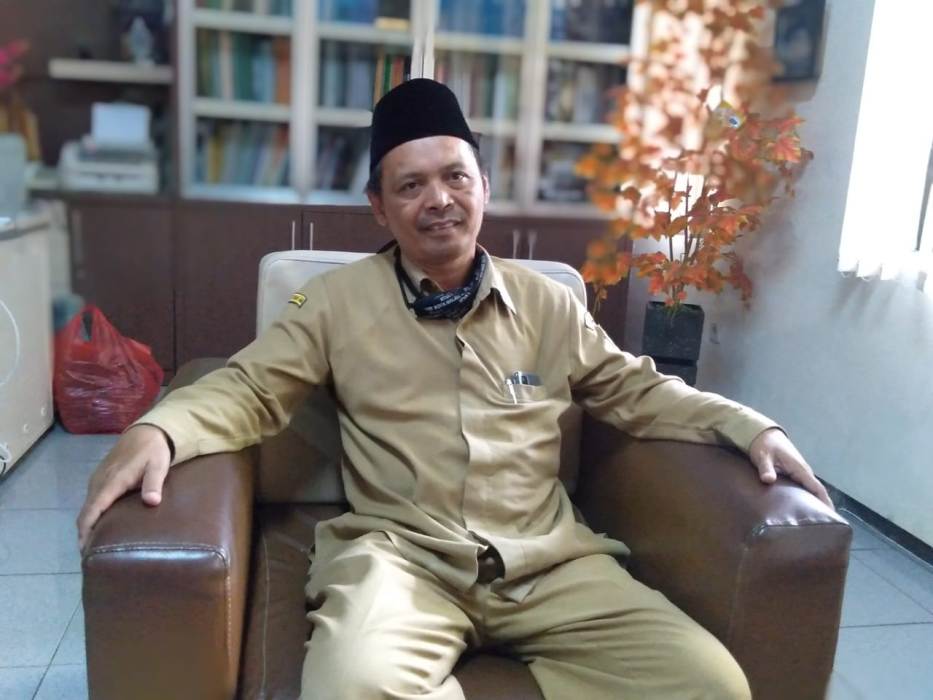 BERINOVASI: Waka Kurikulum MTsN 1 Kota Malang saat di kantor MTsN 1 Kota Malang.