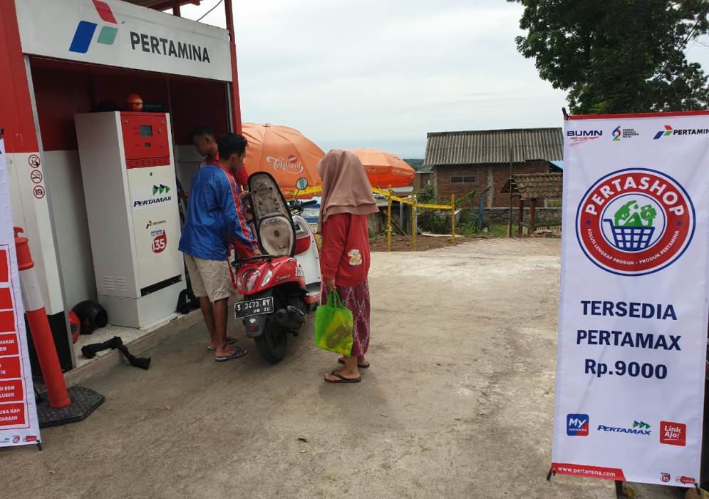 Salah satu mini outlet Pertashop yang  dibuka di Malang Raya. (Pertamina / ist)