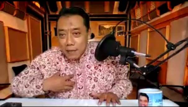 Manajer Indopurels Juniardi. (Foto: Screenshot Zoom)
