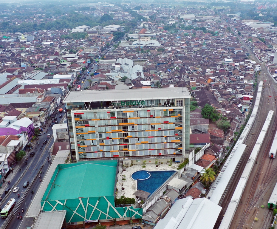 The BALAVA Hotel berada di Kelurahan Kotalama, Kecamatan Kedungkandang. Lokasinya berdekatan dengan Stasiun Kota Lama. Foto: Darmono/Radar Malang
