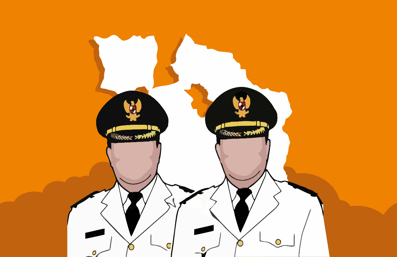 Ilustrasi Pilkada serentak (Ilustrasi: Beyjazz / Radar Malang)