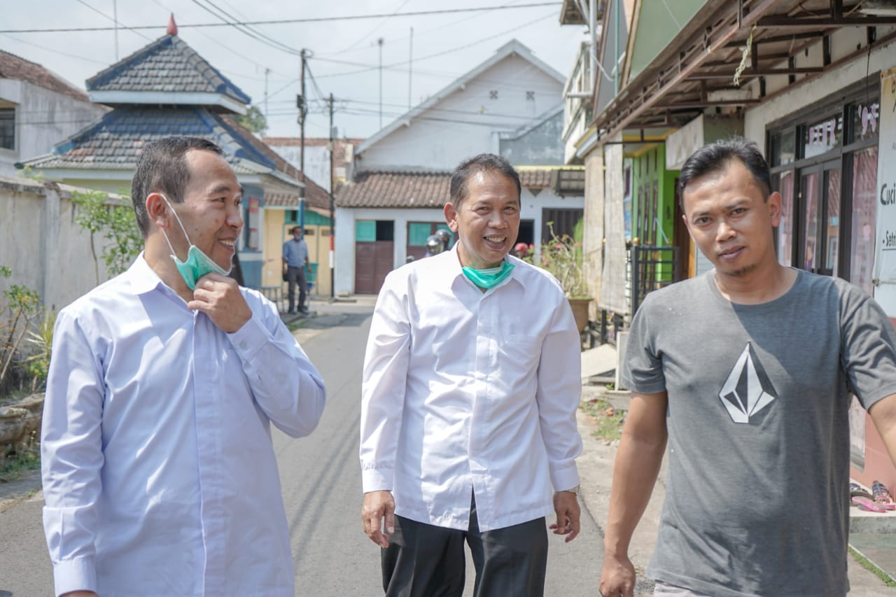 Ladub saat sambang desa (ist)