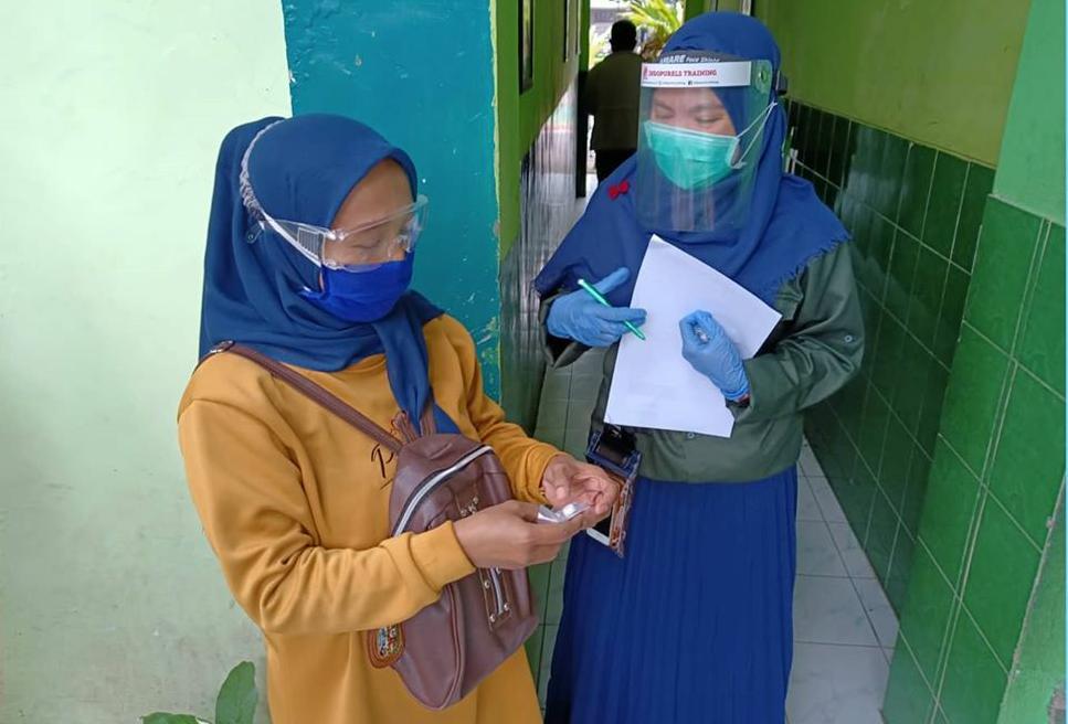 Pelayanan pasien secara langsung di Puskesmas Dinoyo diberikan khusus kepada pasien yang urgent (Puskesmas Dinoyo for Radar Malang)