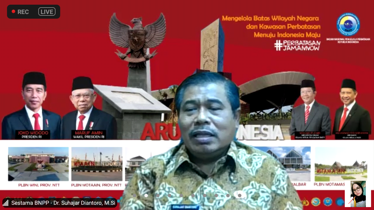 Webinar yang digelar LPPM UB membahas program pengabdian doktor di era pandemi (Istimewa)