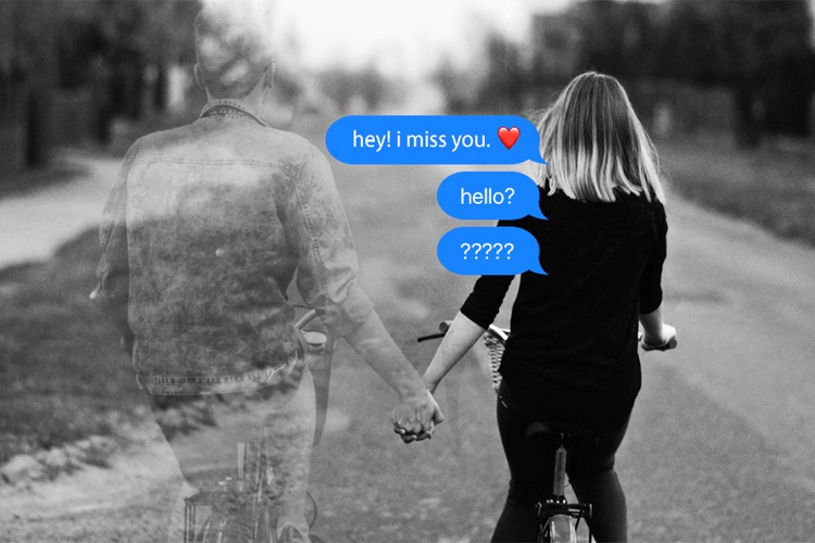 Ilustrasi ghosting relationship. (azbigmedia)