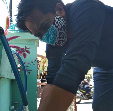 TAMABAH TITIK Ketiga sumber mat air dapat digunakan Masyarakat di sekitar kawasan hutan bebas.