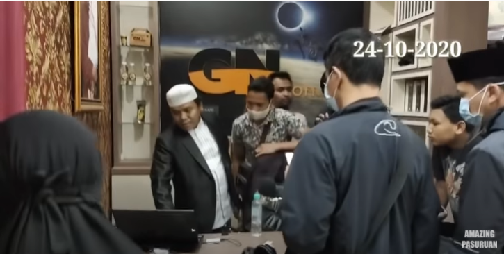 Screenshot enagkapan Sugi Nur di Malang (YouTube Amazing Pasuruan)