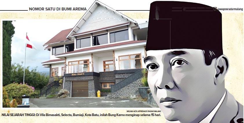 Vila Bima Shakti di Selecta, Kota Batu (Wildan Agtha / Radar Malang)