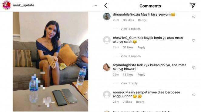 Millen Cyrus ditangkap di hotel bersama pria atas dugaan penyalahgunaan obat-obatan terlarang. (screenshot Instagram @nenk_update)