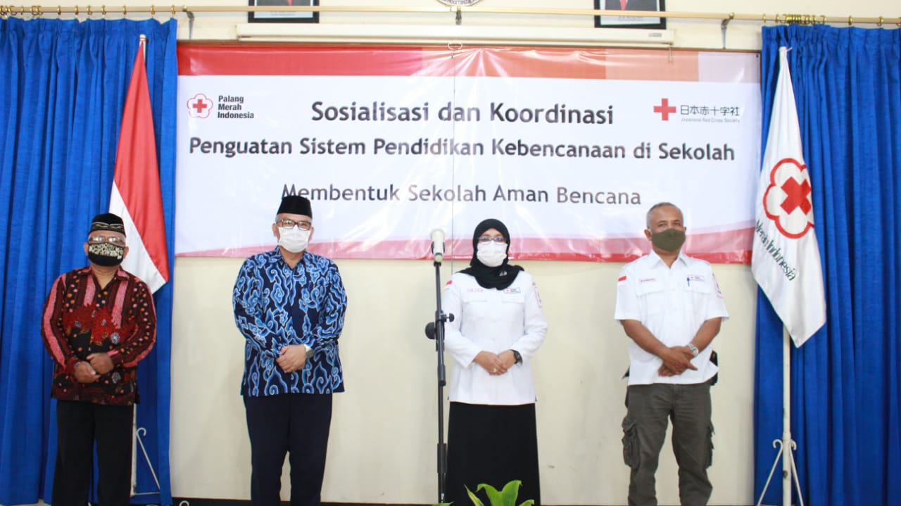 Penandatanganan MoU PMI Kabupaten Malang untuk Sekolah Siaga Bencana (istimewa)