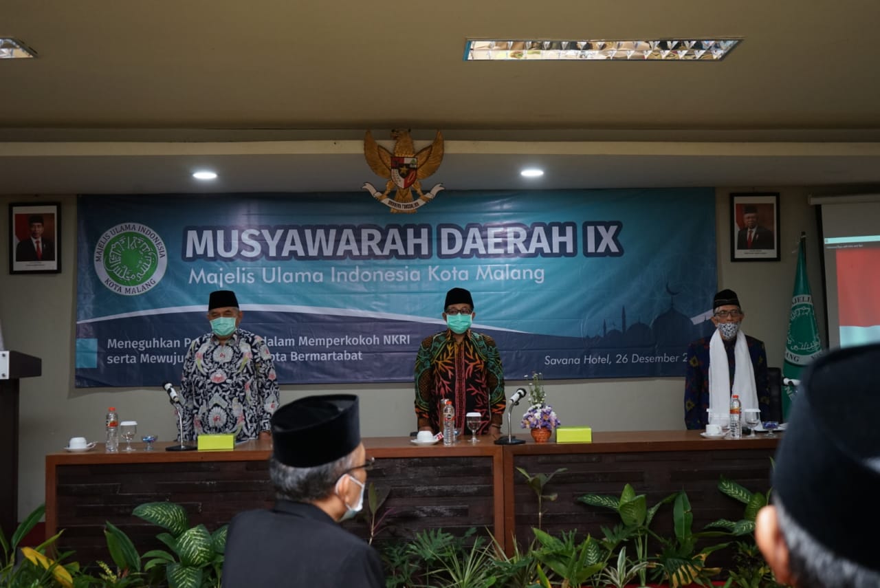 Musyawarah Daerah (Musda) MUI Kota Malang di Hotel Savana (Humas Pemkot Malang for Radar Malang)