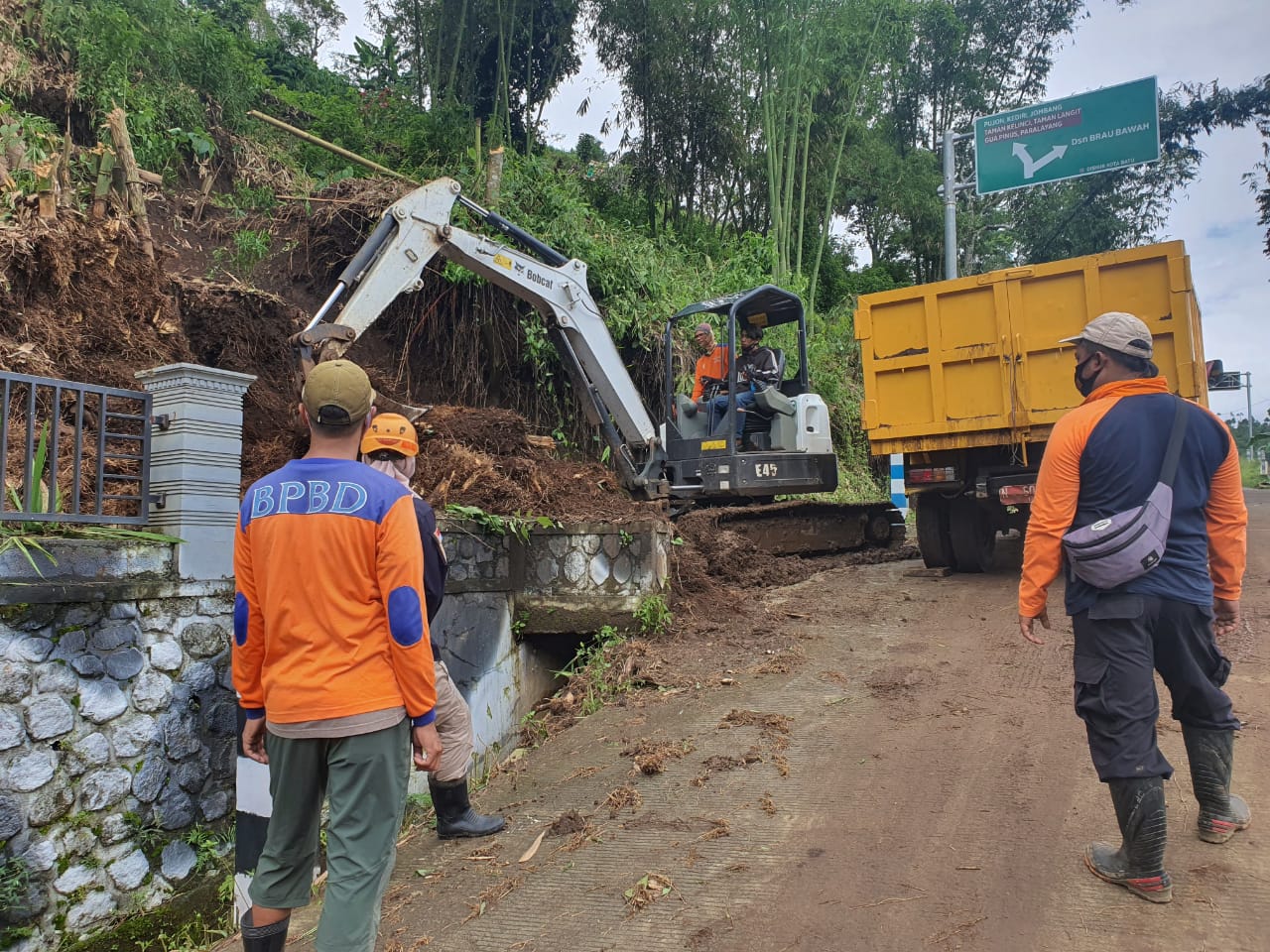 Penanganan bencana alam di Kota Batu (istimewa)