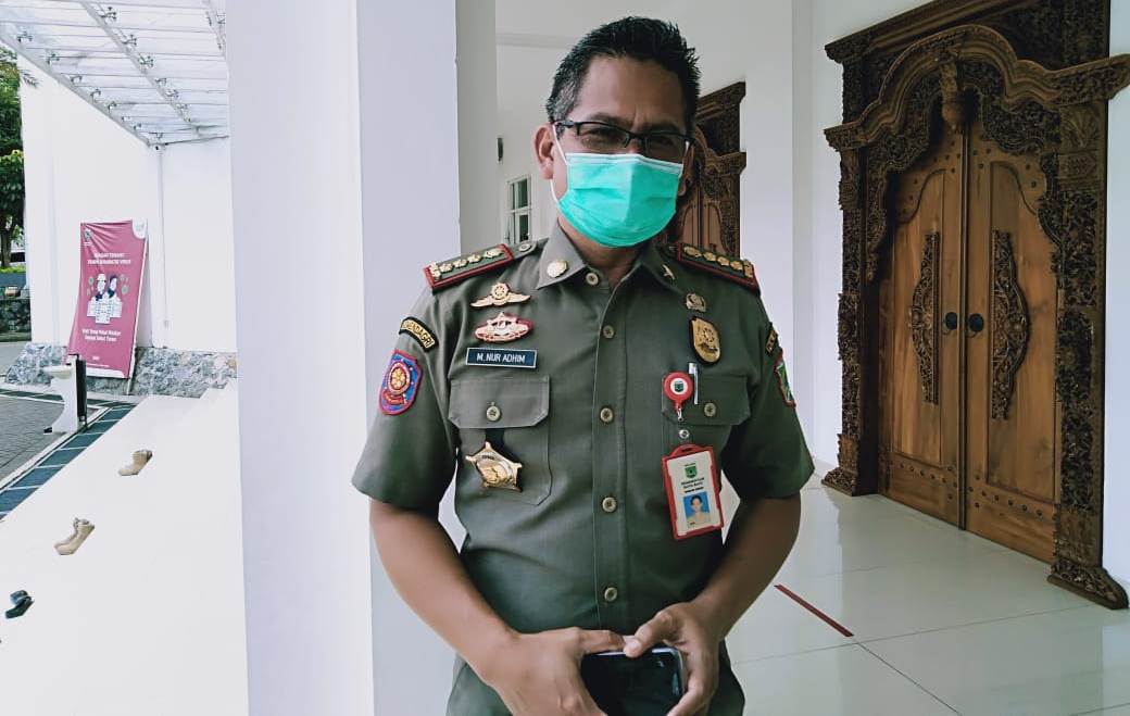 Kasatpol PP Kota Batu M Nur Adhim. (dok/Radar Malang)