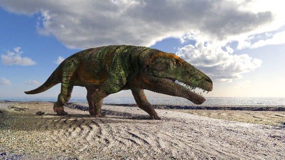 Hewan purba Archosauriform yang jejaknya ditemukan di Dataran Tinggi Gardetta di Pegunungan Alpen Barat, Italia. (sumber sci-news.com)