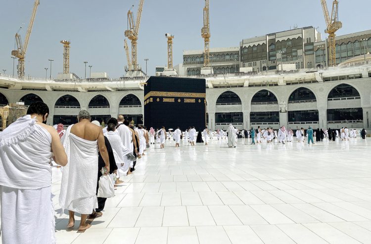Jamaah umroh (Jawapos/istimewa)