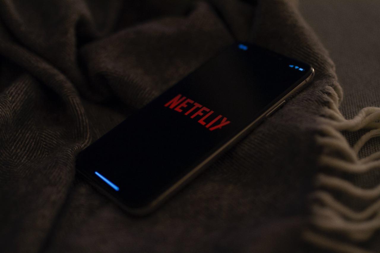 Ilustrasi aplikasi Netflix yang diakses melalui ponsel (unsplash/ist)