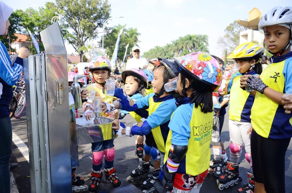 Ilustrasi penyediaan air bersih siap minum dari Perumda Tugu Tirta Kota Malang (ist)
