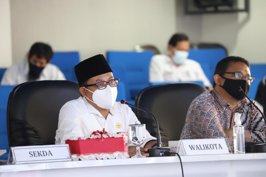 Wali Kota Malang Sutiaji menyatakan angka kemiskinan turun meski angka pengangguran masih tinggi. (dok/radar malang)