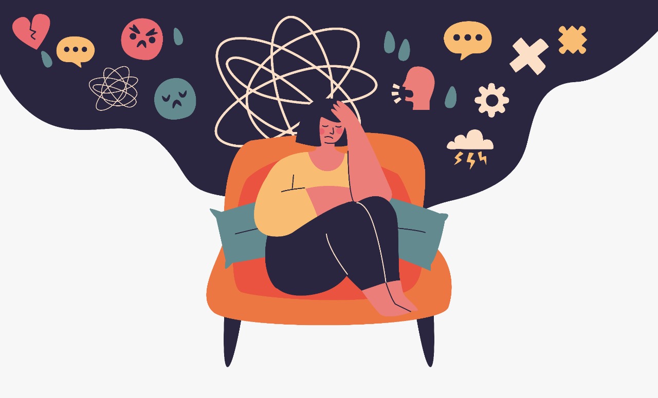 Ilustrasi mental healthy