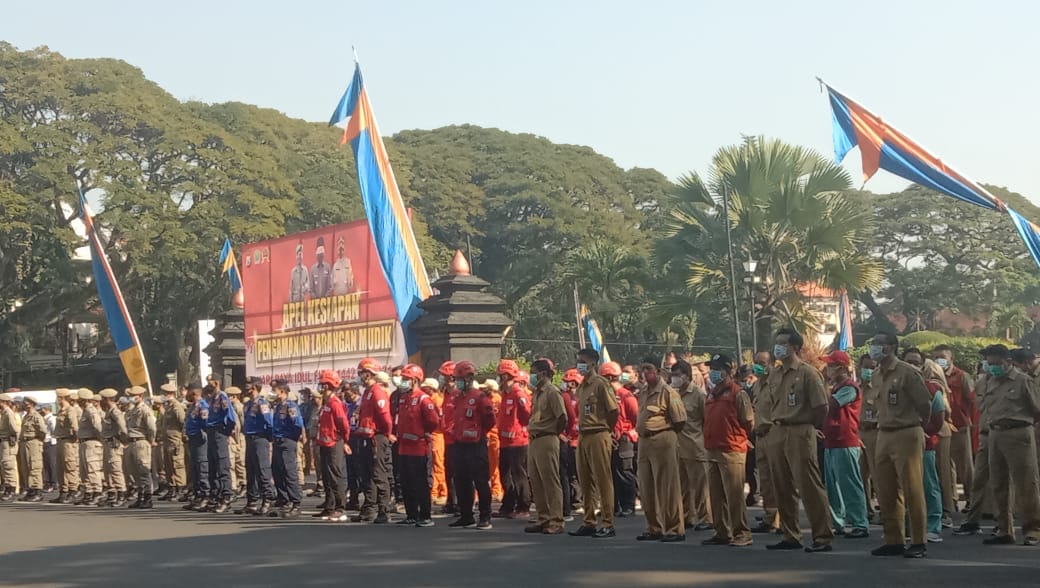 Para ASN Kota Malang (Intan Refa / Radar Malang)