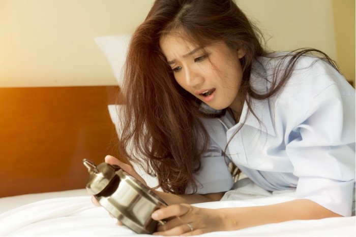 Ilsutrasi bangun terlambat (Shutterstock/ist)
