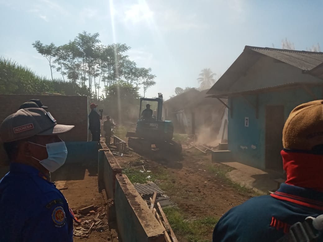 Lahan eks lokalisasi Girun ini rencananya akan dikelola oleh Pemerintah Desa Gondanglegi Kulon melalui BUMDes. (Ist)