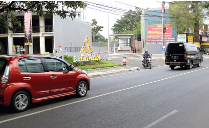 Begawan Apartment akan menghibahkan sebagian lahannya untuk pembangunan Jembatan Tlogomas (Darmono / Radar Malang)