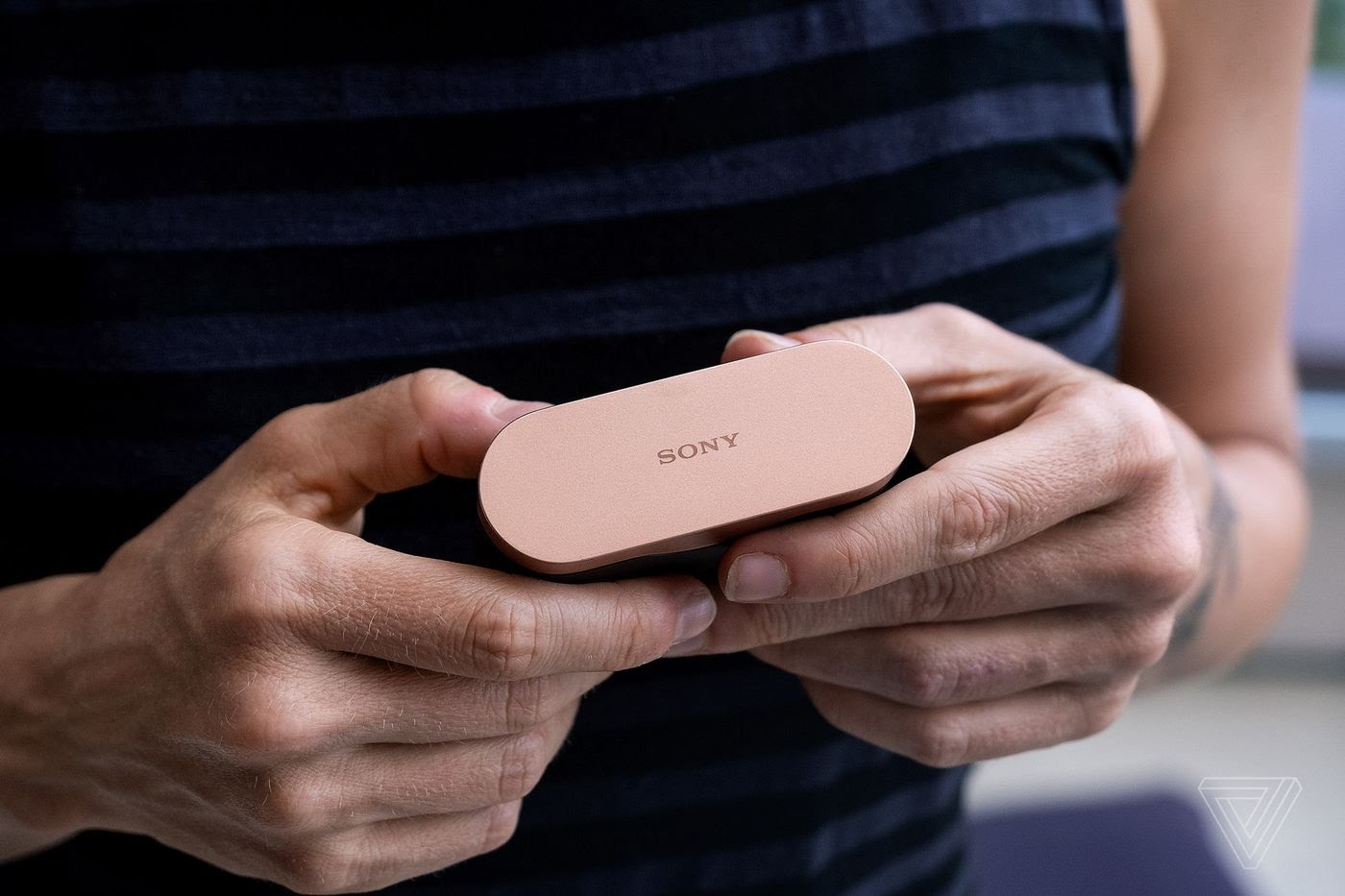 Tampilan elegan Sony WF-1000XM4 (The Verge/ist)