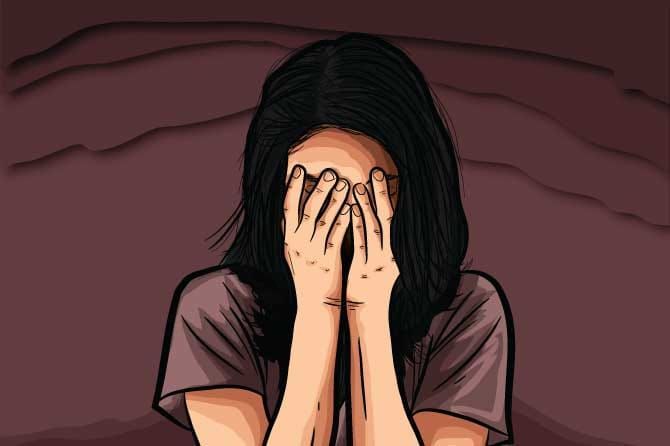 MIRIS: Ilustrasi IA,14, korban kekerasan seksual di kebun tebu yang dilakukan oleh Hadi Mulyono, asal Desa Kenongo Kecamatan Jabung  (16/12/2022) lalu.