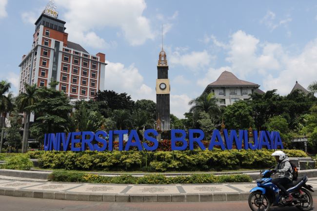 Ilustrasi suasana kampus Universitas Brawijaya (UB) Malang. (dok/Radar Malang)