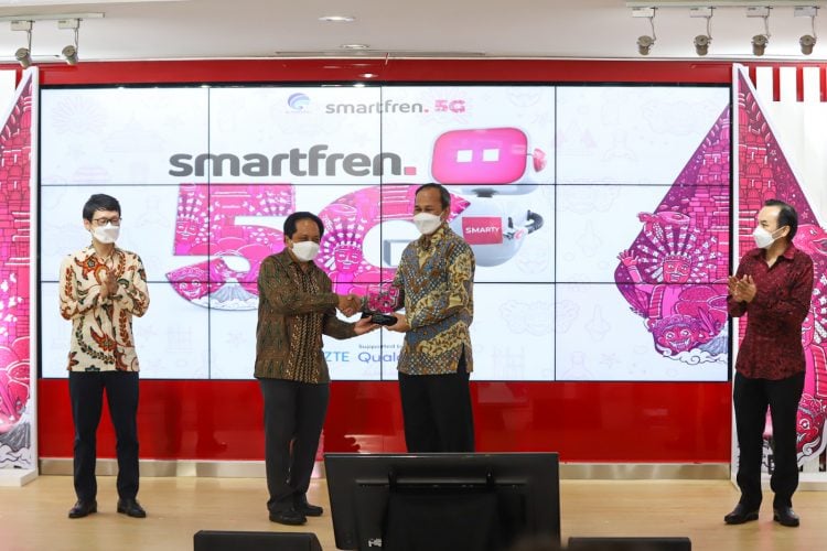Kemenkominfo bekerja sama dengan Smartfren menggelar pengujian 5G tahap kedua. (ist)