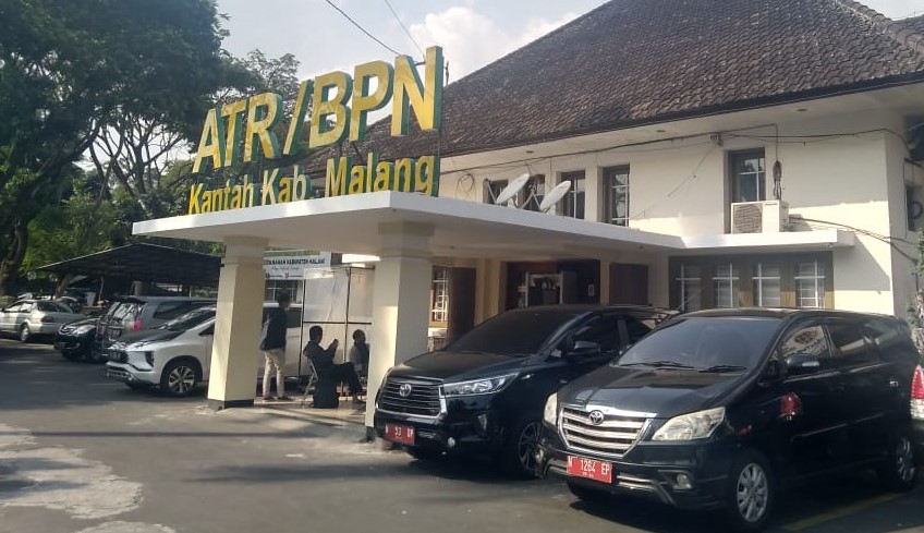Kantor BPN Kabupaten Malang di  Jalan Terusan Kawi, Klojen, Kota Malang. (Ahmad Fikyansyah/Radar Malang)