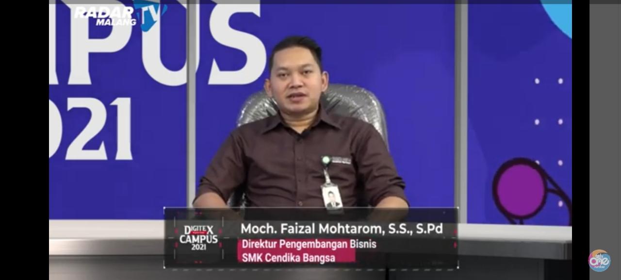 Direktur Pengembangan Unit Bisnis SMK Cendika Bangsa, M Faizal Mochtarom SS SPd. (ist)