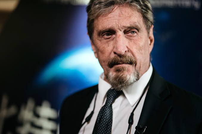 John McAfee ditemukan tewas di sel penjara. (NBC News/ist)