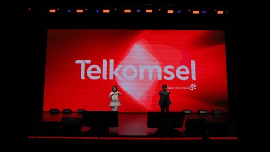 Launching logo baru Telkomsel yang digelar secara online Jumat (18/6). (ist)