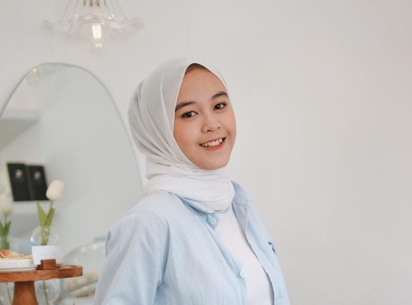 Gea Fatimah foto model yang juga mahasiswi UMM. (ist)