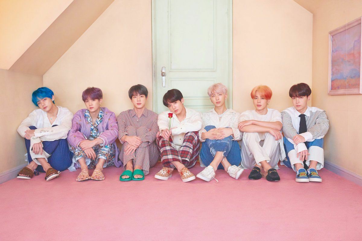 BTS kembali menorehkan catatan rekor untuk klip Boy With Luv (twitter/ist)