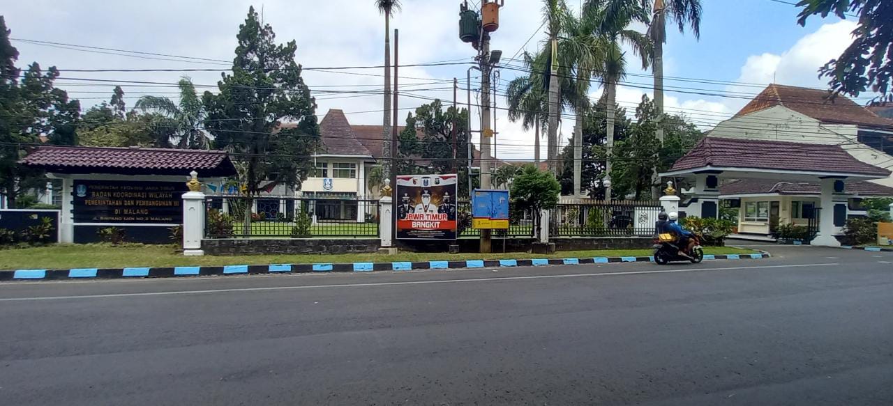 Ilustrasi kantor Bakorwil III Malang yang menjadi lokasi isi ulang oksigen gratis. (Andika/Radar Malang)