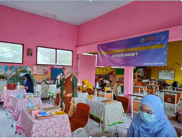 Suasana kelas inklusi di SDN Bareng 5 Kota Malang (ist)