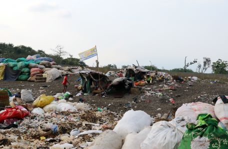 SEMAKIN TIDAK JELAS: Tidak ada gerakan dari program yang ditujukan untuk membuat jera para pembuang sampah sembarangan
