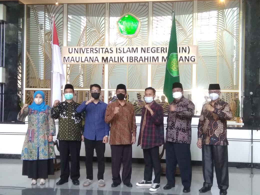 Jajaran Wakil Rektor UIN Maliki Malang resmi dilantik, Kamis (5/8). (Roisyatul/Radar Malang)