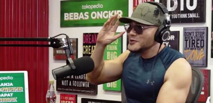 Deddy Corbizuer saat podcast (ist)