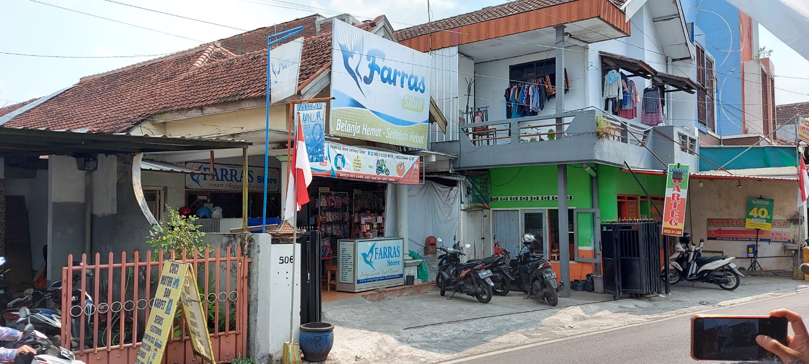 Toko Farras milik terduga teroris (Biyan Mudzaky/Radar Malang)